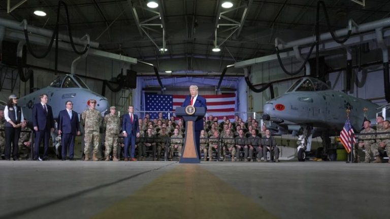 Trump announces new ‘serious power’ fighter jets for Michigan Guard base to replace aging A-10s