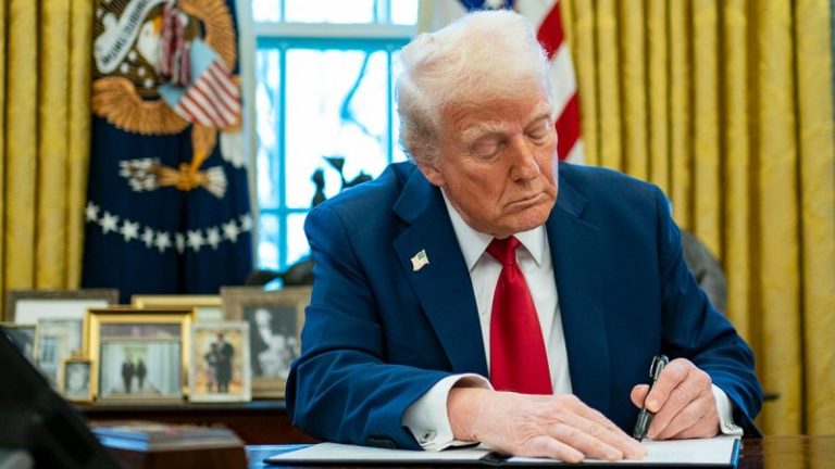 Trump signs executive order to harness AI in fight against childhood cancers
